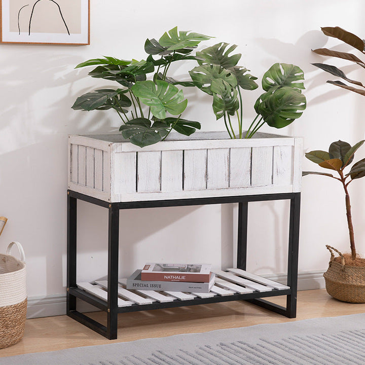 Wooden Planter Stand