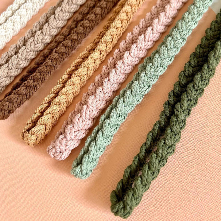 Braided Cotton Dog Leash