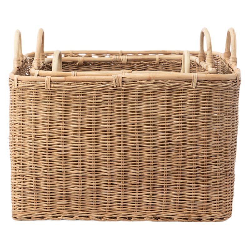 High-quality storage basket with sturdy handles