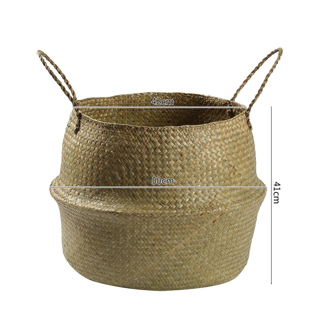 Handcrafted Woven Storage Bucket