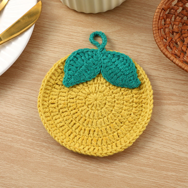 Decorative Crochet Coaster
