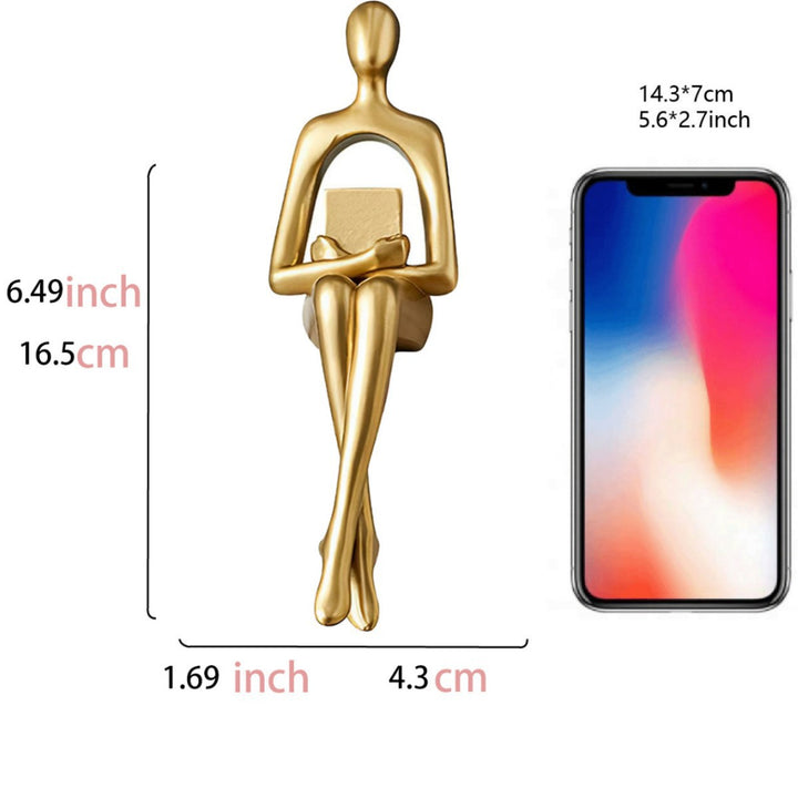 Abstract Human Figure Phone Holder