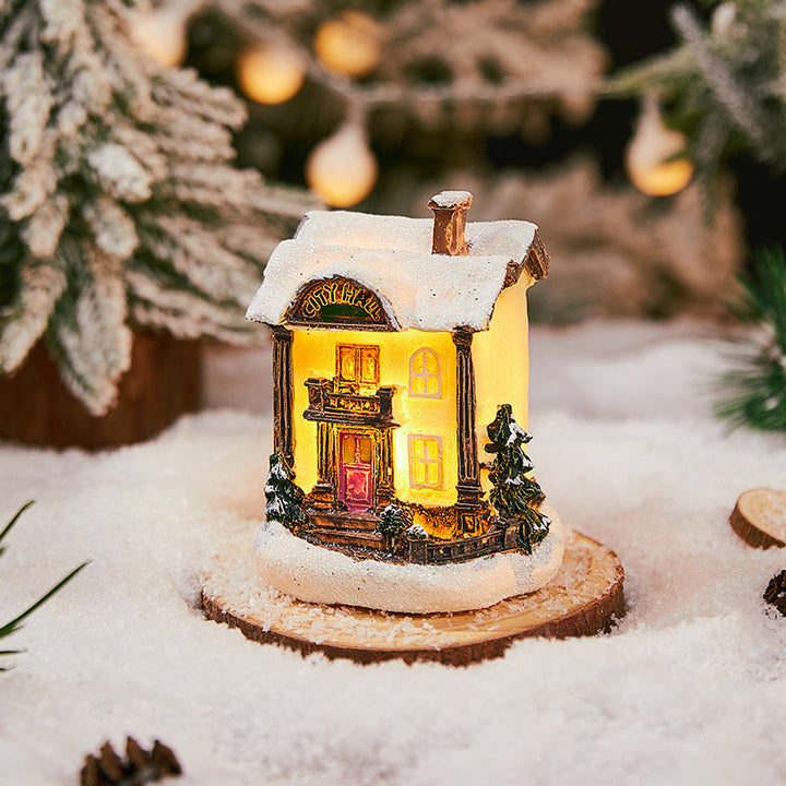 Illuminated Christmas decoration figure