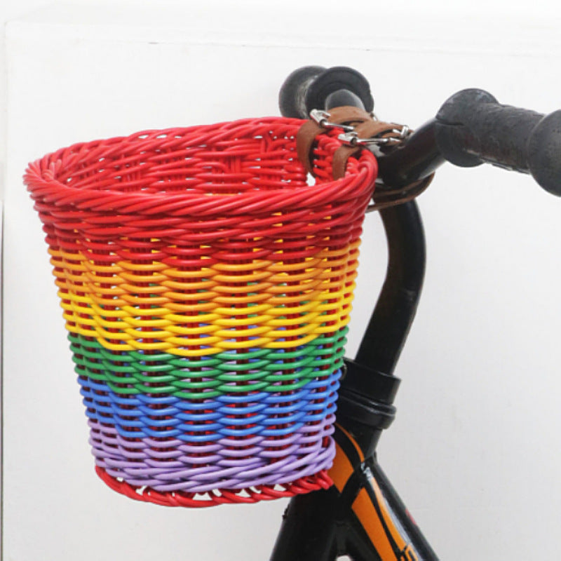 Robust bicycle accessory basket