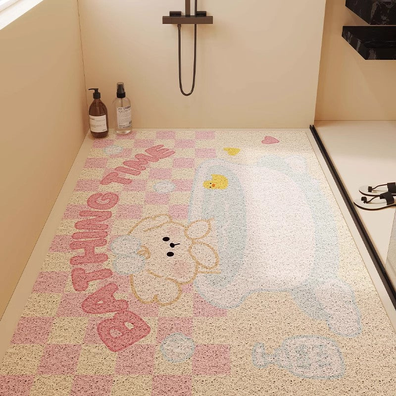 Playful Animal Themed Memory Foam Mat
