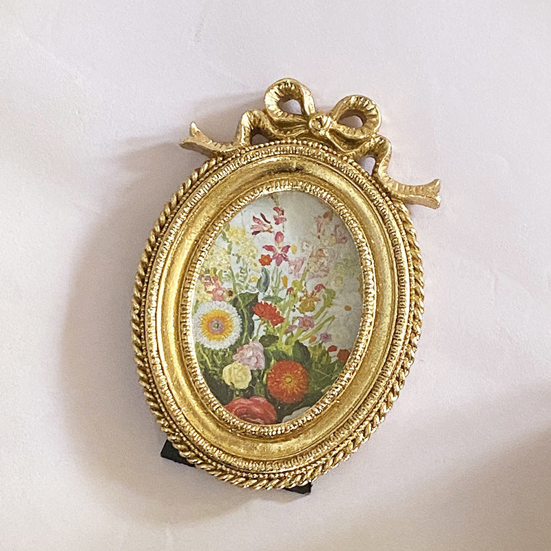 Vintage Floral Photo Frame