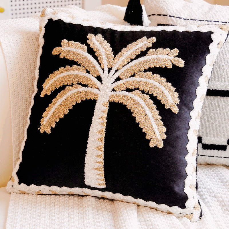 Decorative Palm Tree Accent Pillow
