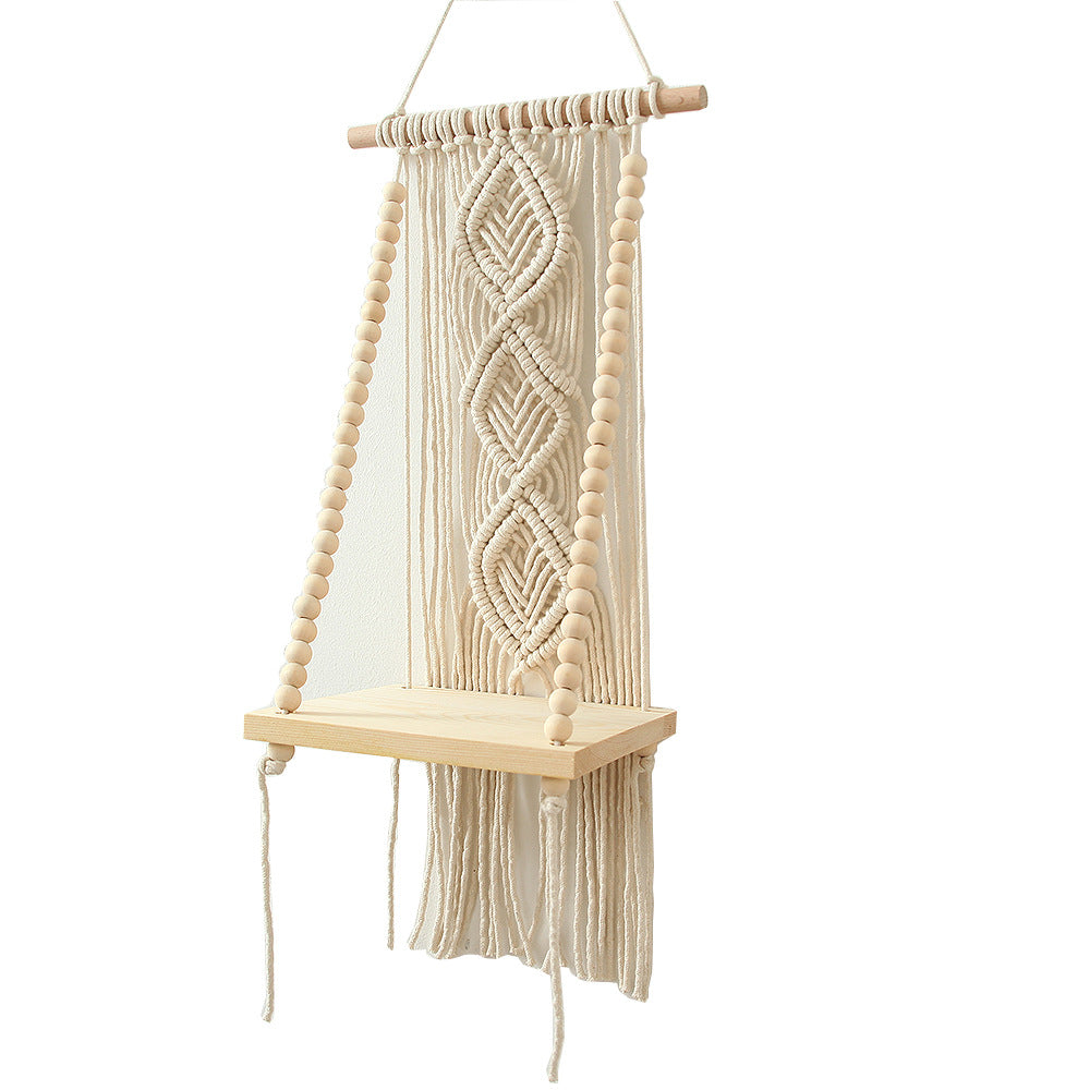 Decorative Macramé Swing Shelf