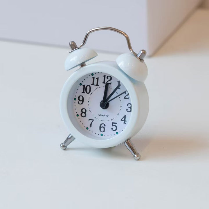 Classic Alarm Clock In Colorful Retro Design