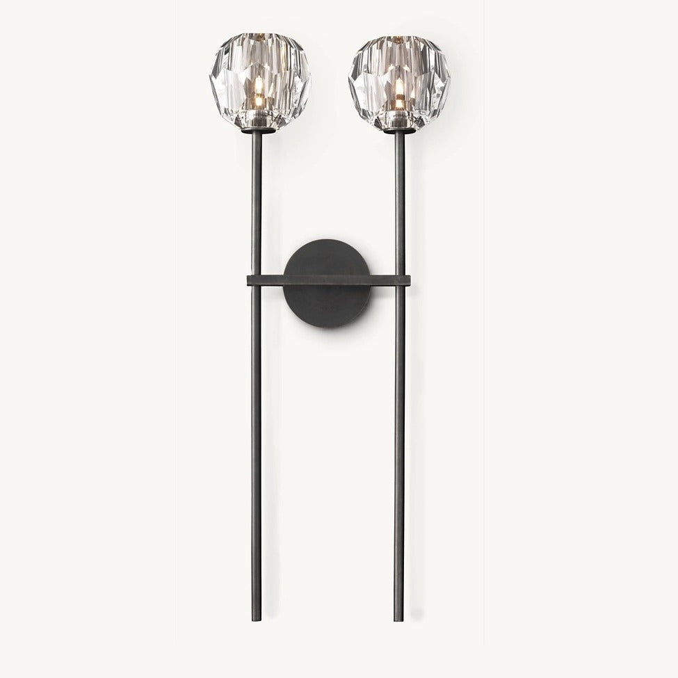 Elegant Crystal Wall Light