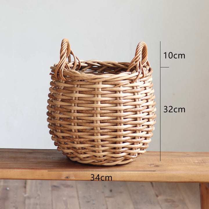 Handcrafted storage basket
