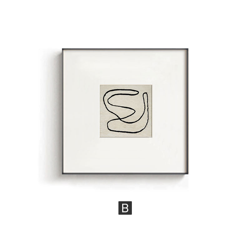 Abstract Textured Framed Art Print
