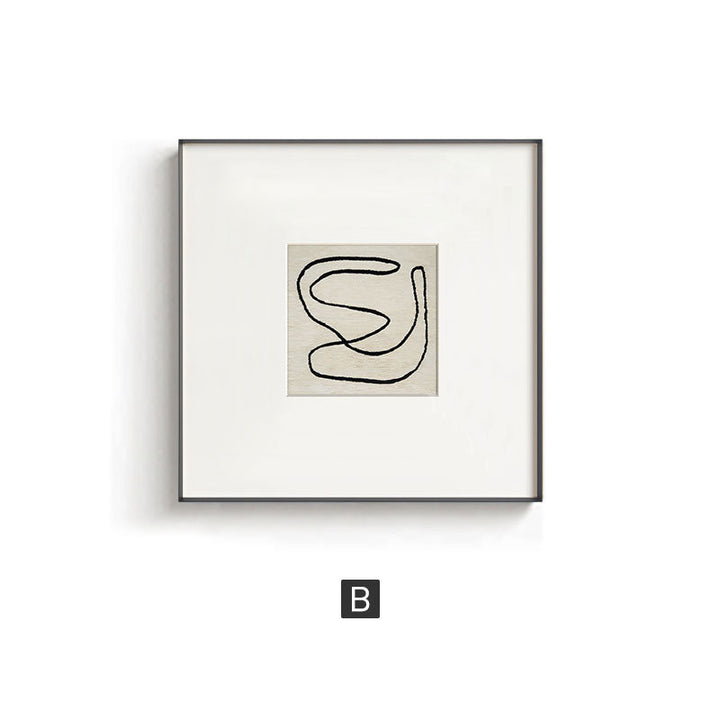 Abstract Textured Framed Art Print