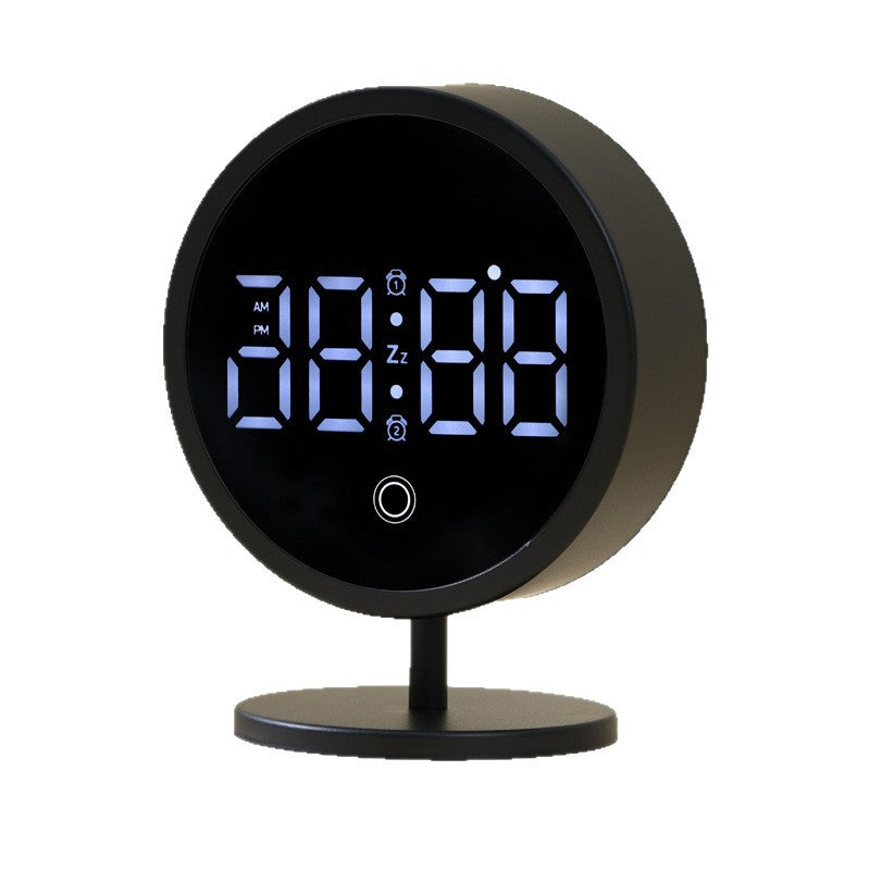 Digital bedside alarm clock with touch function