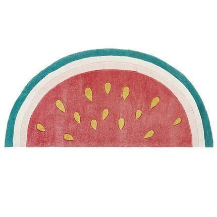 Watermelon Slice Shaped Mat for Home Decor