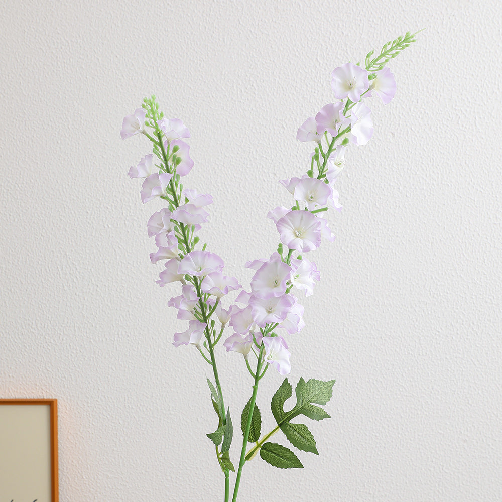 Decorative artificial flower branch