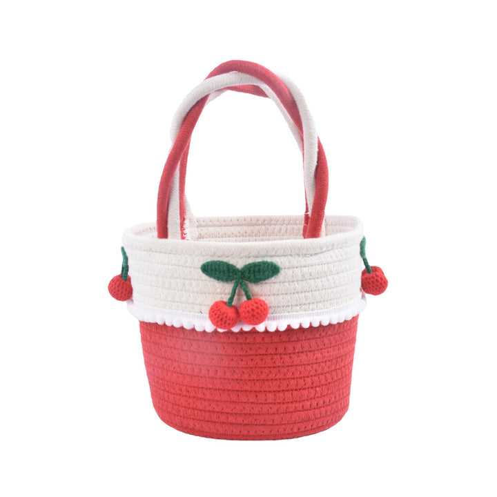Handmade basket bag