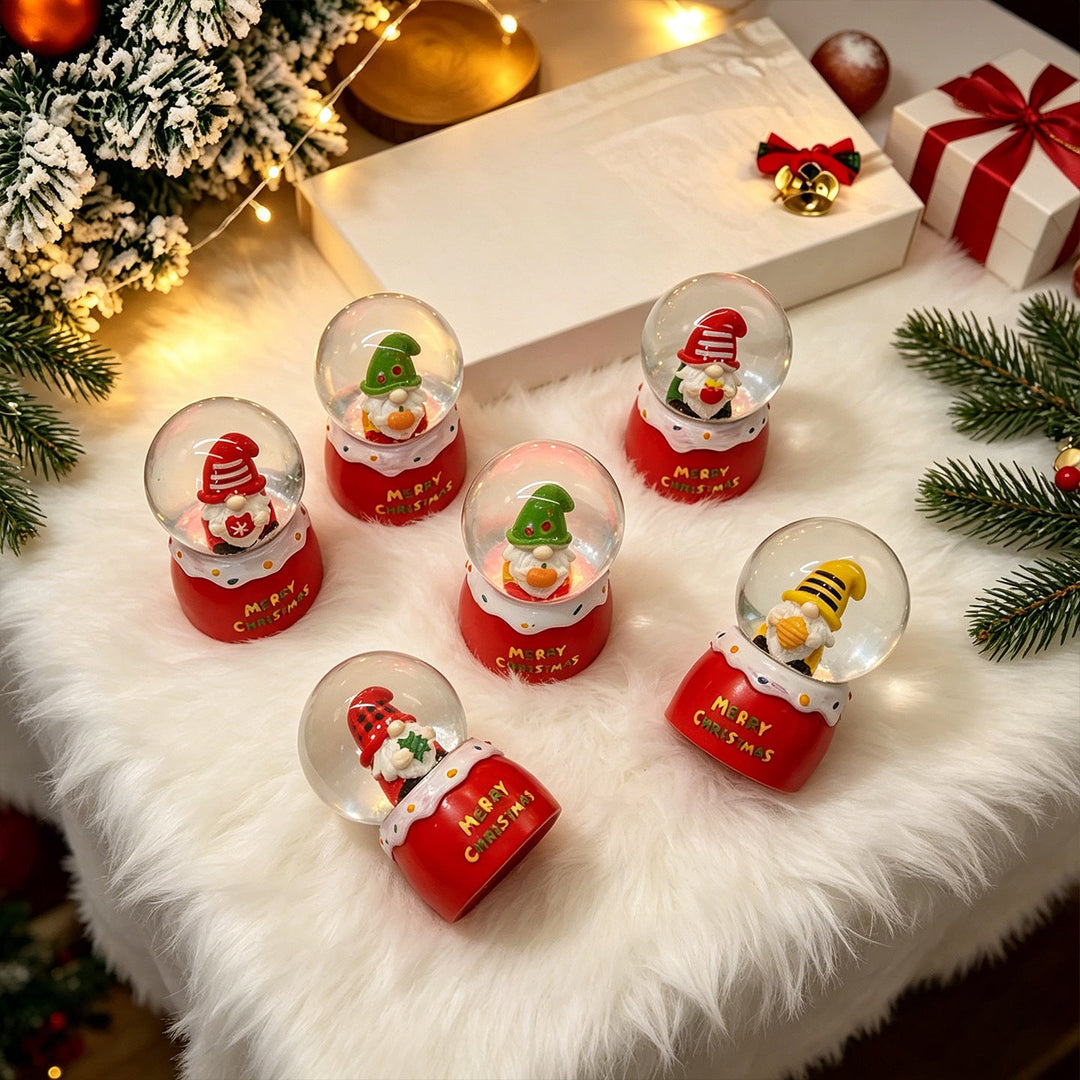 Christmas snow globe