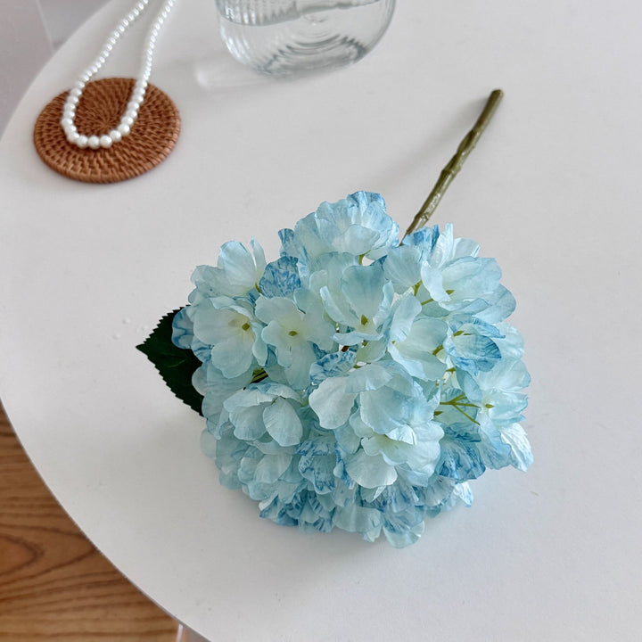 Faux Hydrangea Flower Stem