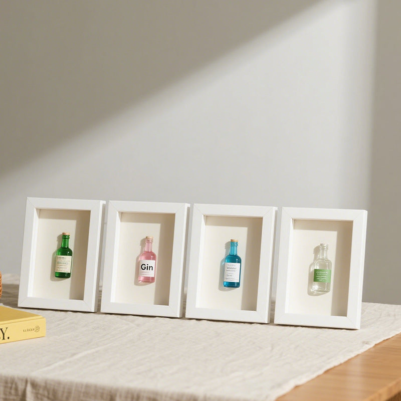 Miniature Alcohol Bottles Display