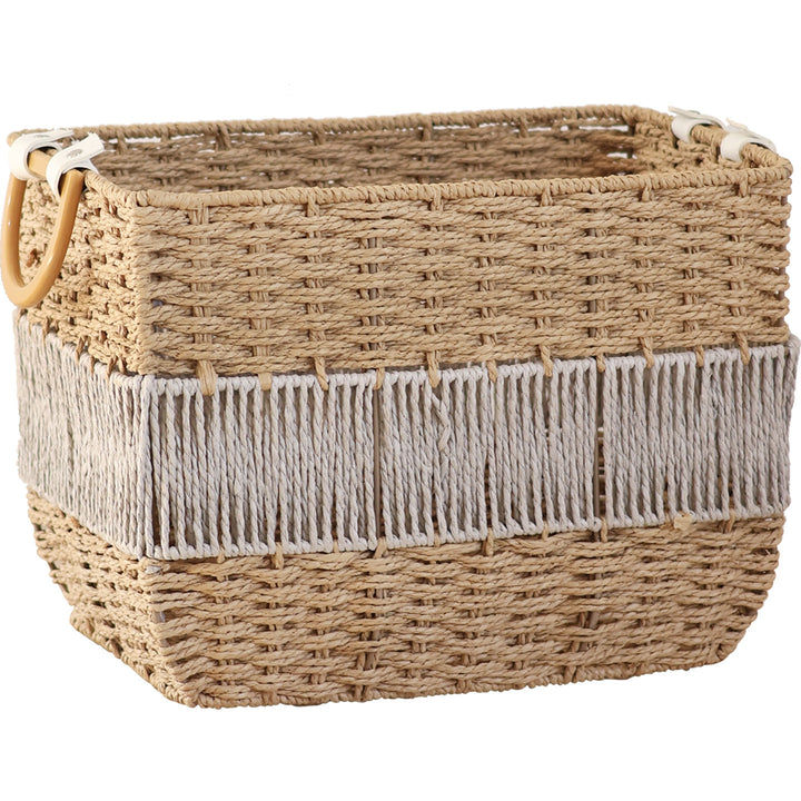Natural meadows storage basket