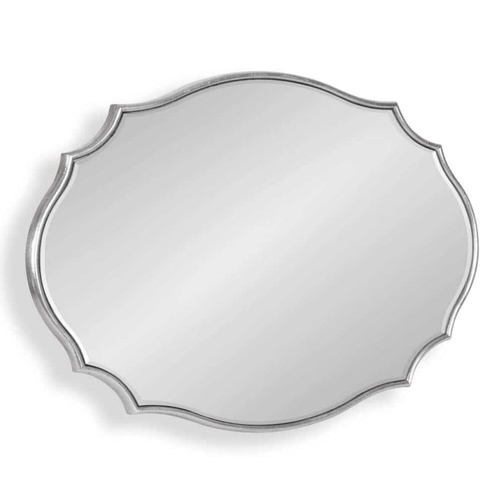 Decorative Wall Mirror With Wavy Edge