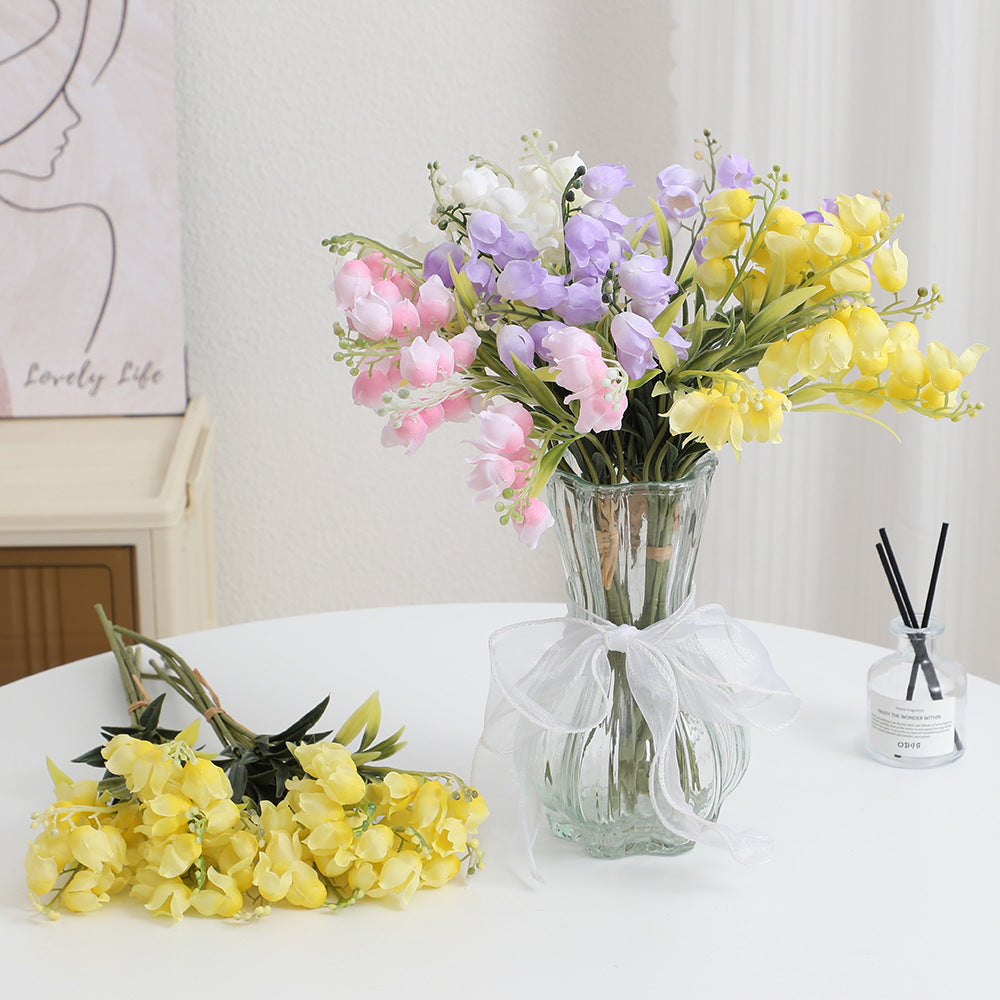 Artificial Orchid Bouquet