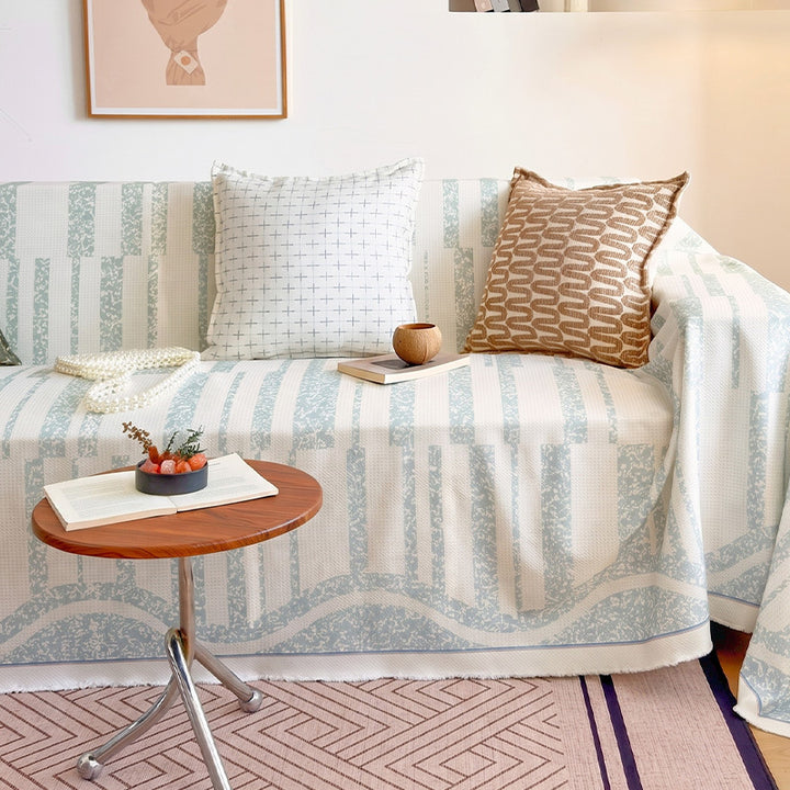 Decorative Woven Textured Throw Blanket