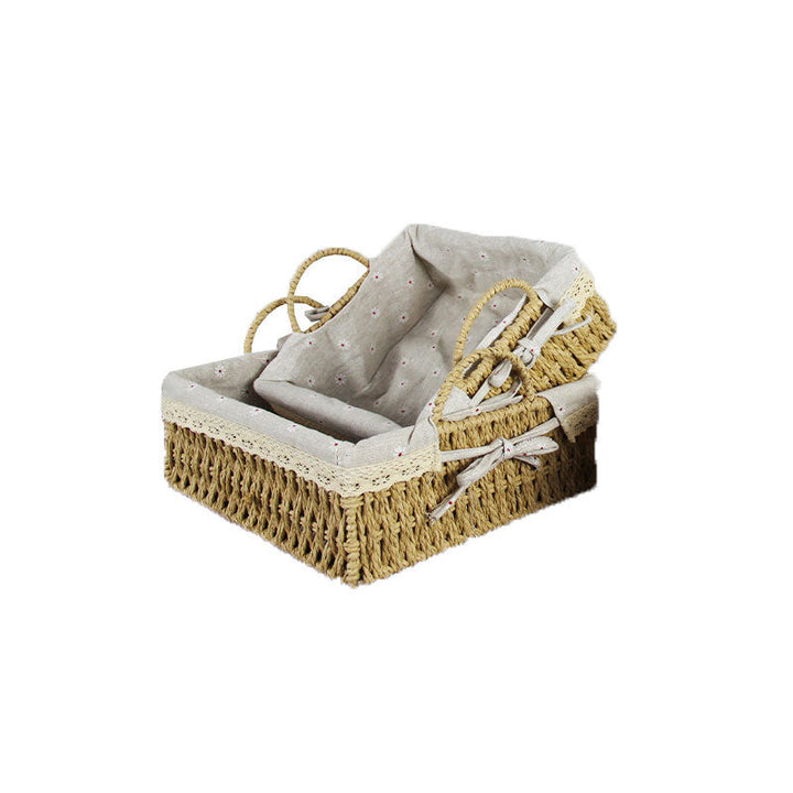 Handcrafted Woven Storage Basket