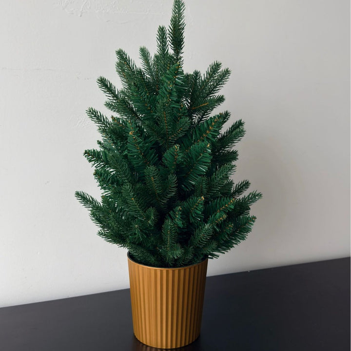 Artificial Pine Tree Centerpiece