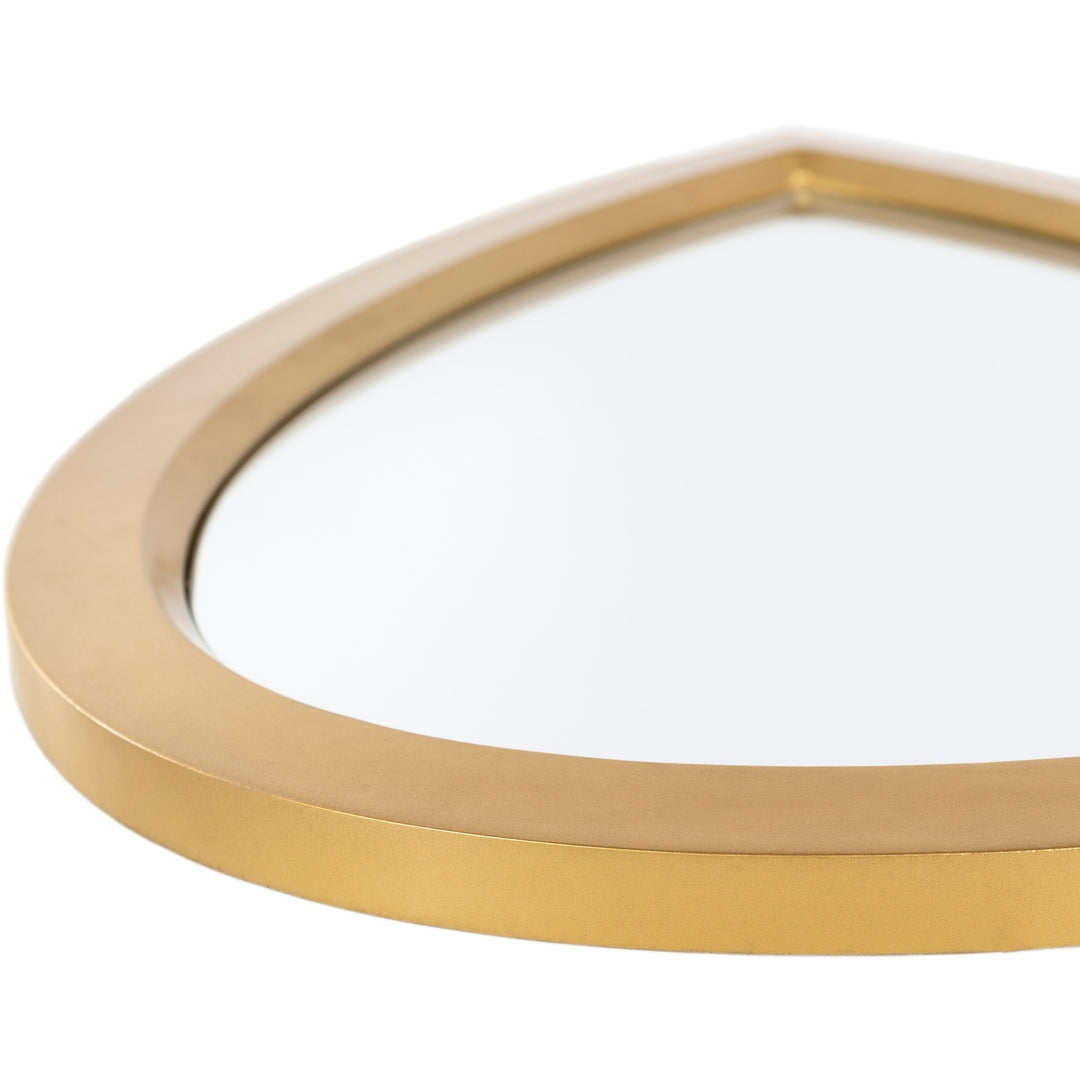Drop-Shaped Decorative Wall Mirror