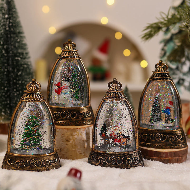 Nostalgic Snow Globe Lantern