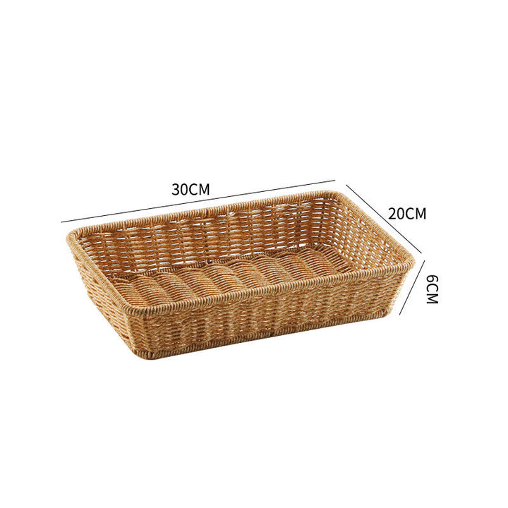 Natural Woven Storage Tray