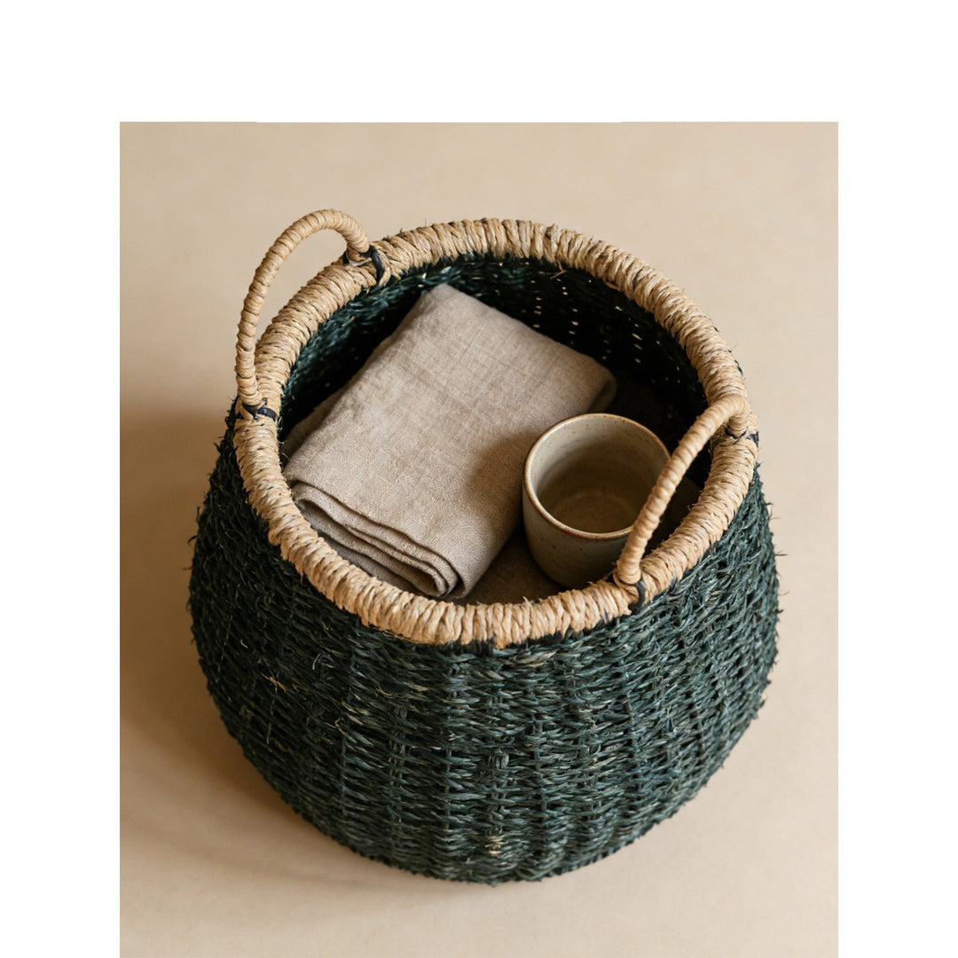 Decorative storage basket
