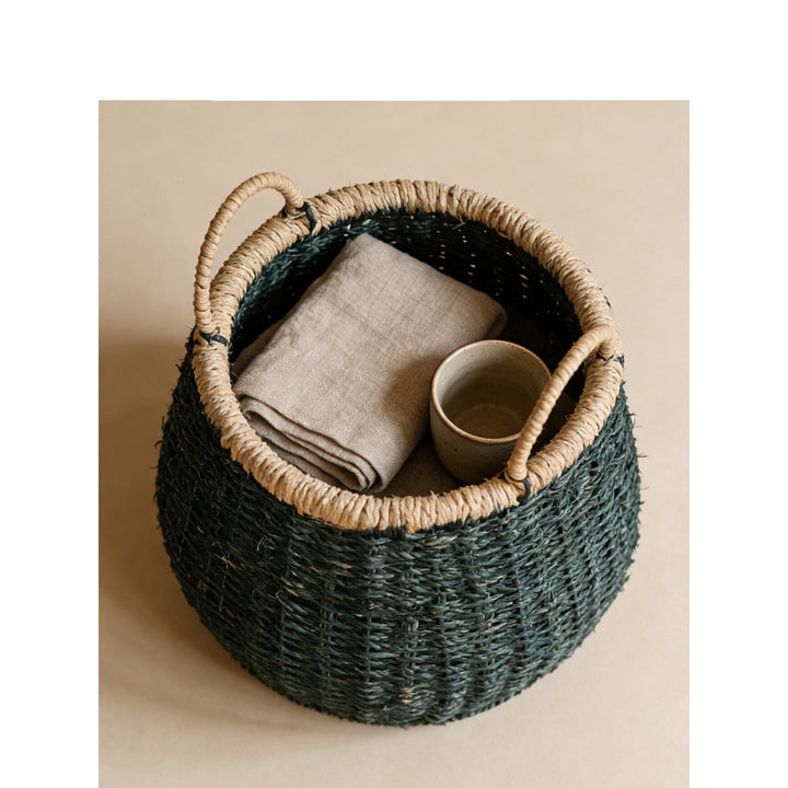 Decorative storage basket