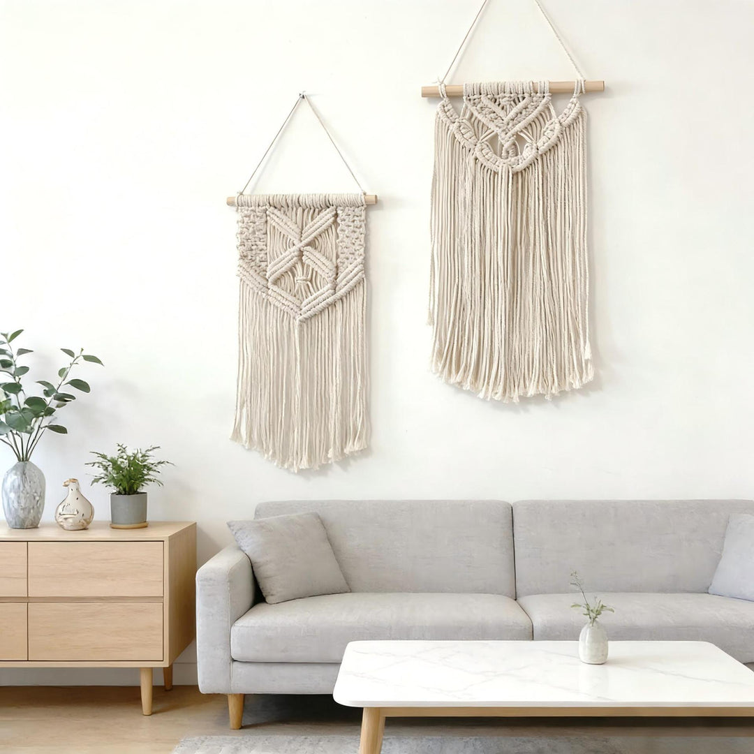 Handcrafted Macrame Wall Tapestry