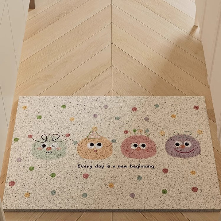 Fun Character Welcome Mat