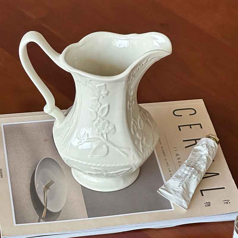 Decorative Ceramic Pitcher