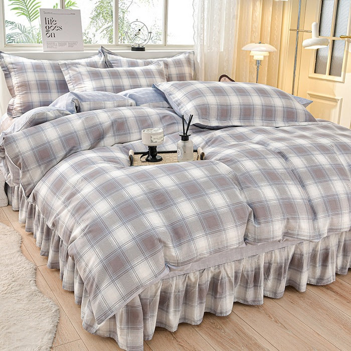Floral Design Comforter Set