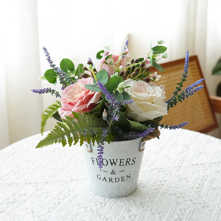 Decorative artificial flower bouquet