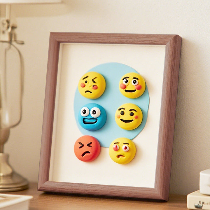 Decorative Emoji Art Piece
