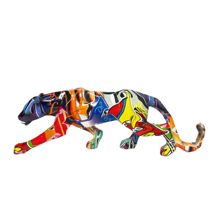 Decorative Panther Sculpture