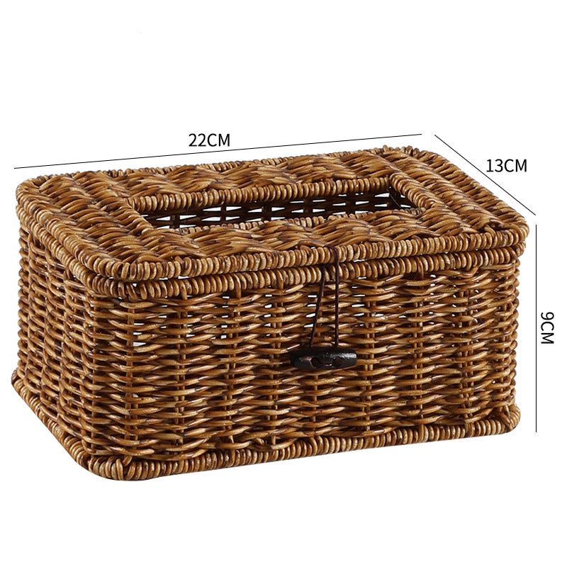 Handcrafted Basket Storage Box