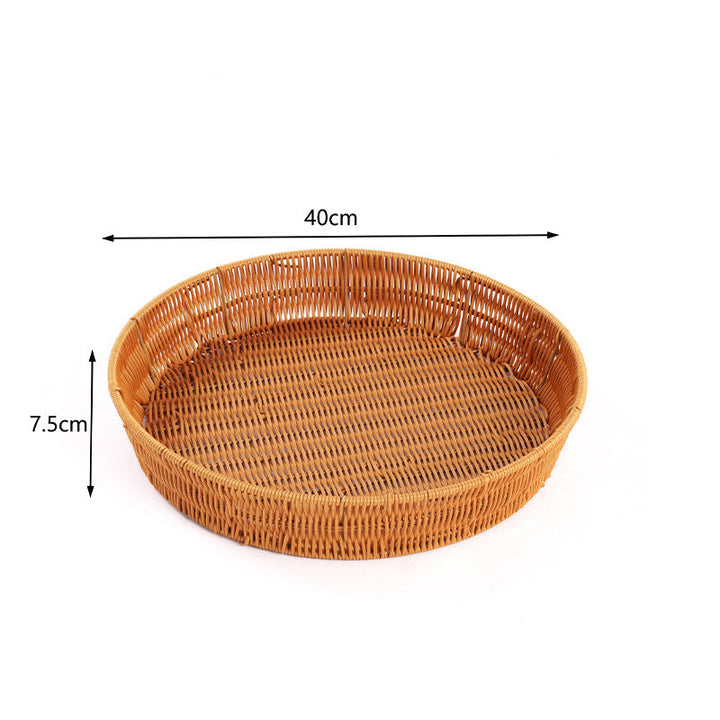 Handwoven Decorative Serving Tray