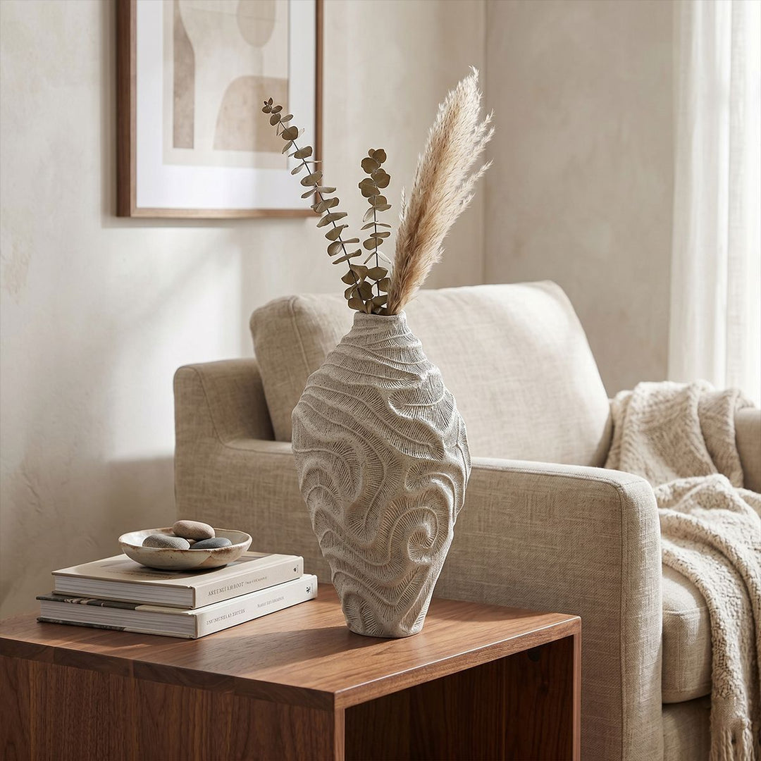 Textured Ceramic Vase