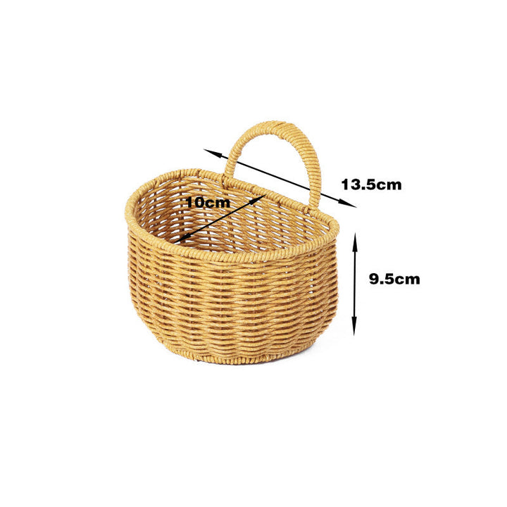 Handwoven Rectangular Storage Basket