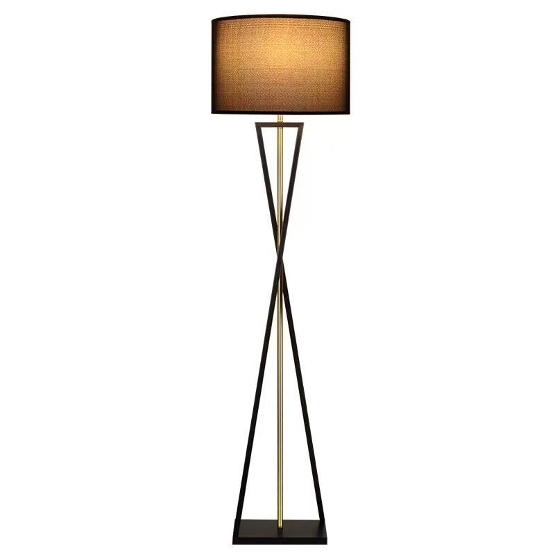 Modern geometric floor lamp