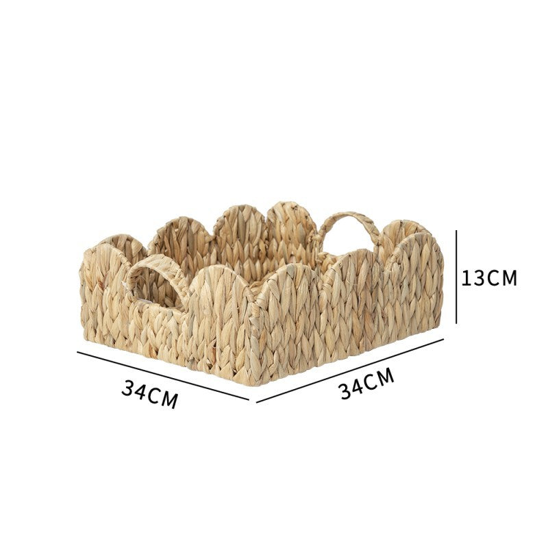 Decorative braided basket