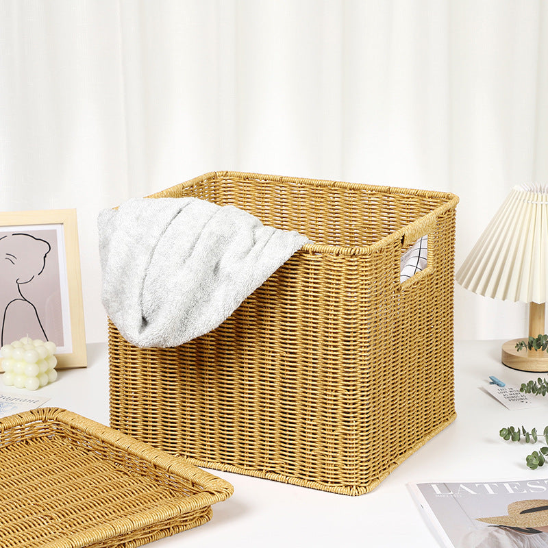 Natural Fiber Storage Cube