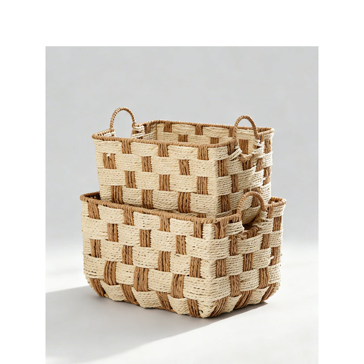 Handcrafted storage basket